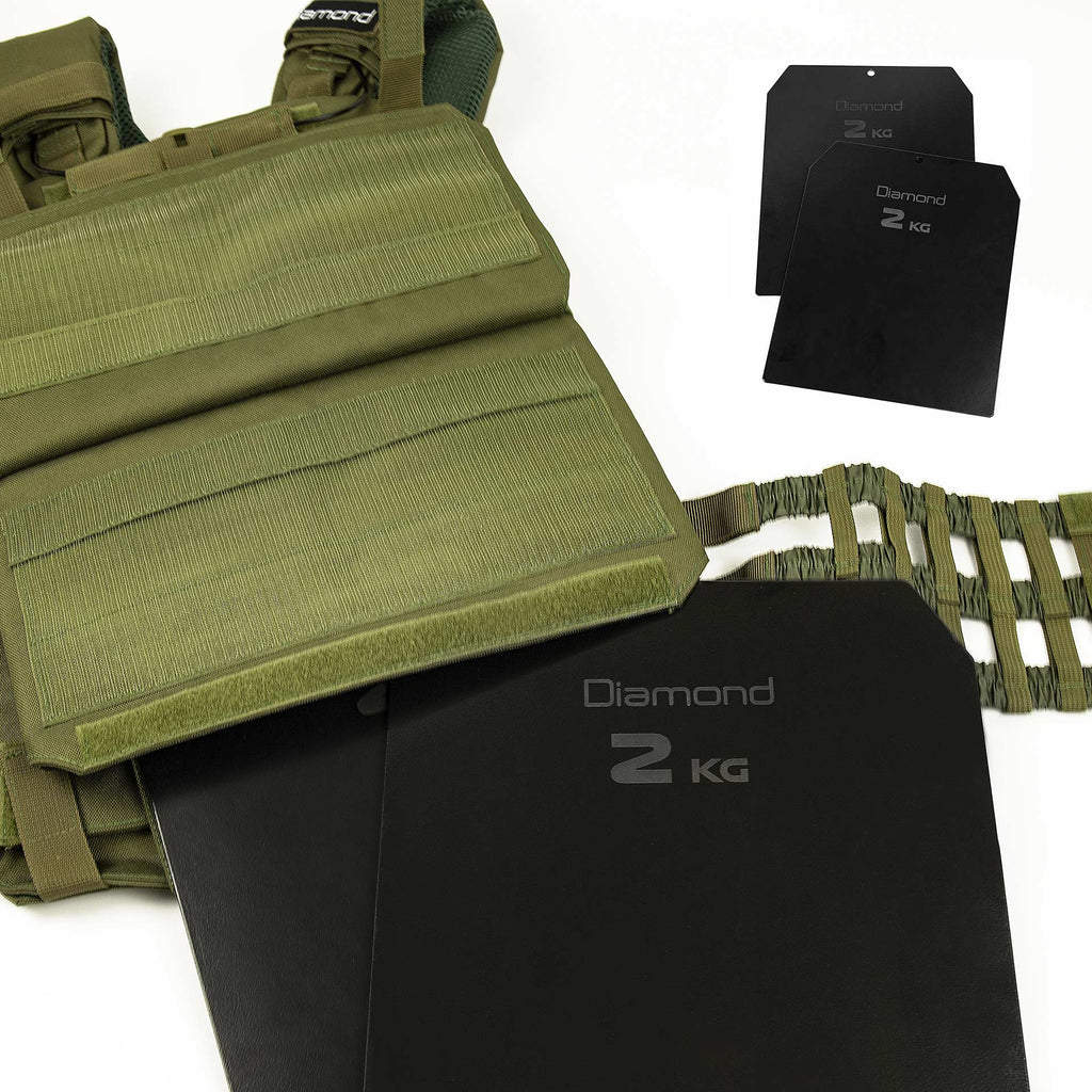 GIUBBOTTO ZAVORRATO TACTICAL 9 KG DIAMOND