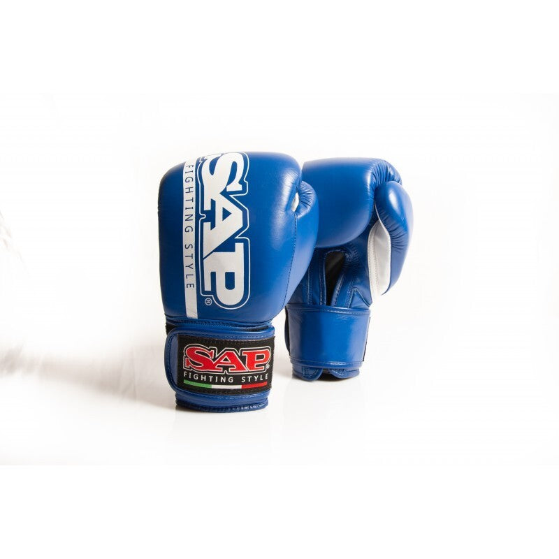GUANTI DA BOXE SAP SUPER PRO IN PELLE DI BOVINO - 10oz