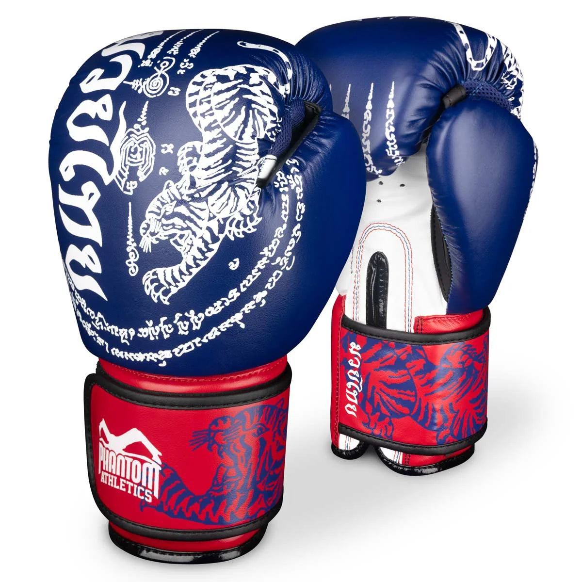 GUANTONI DA BOXE MUAY THAI - BLU