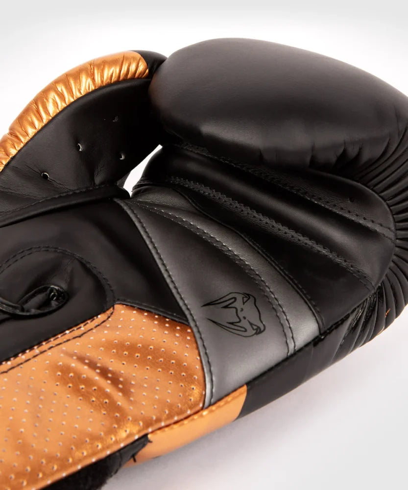 GUANTONI DA BOXE VENUM ELITE EVO - NERO/BRONZO