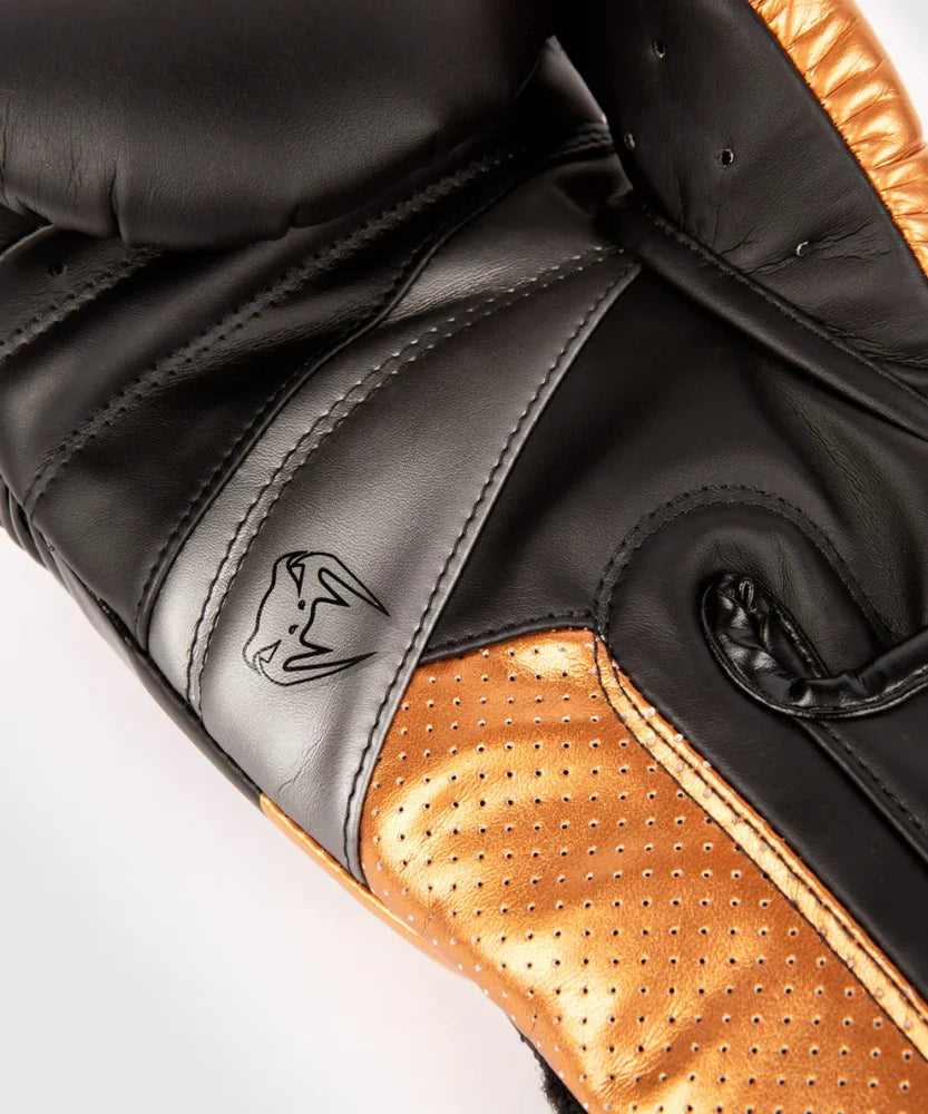 GUANTONI DA BOXE VENUM ELITE EVO - NERO/BRONZO