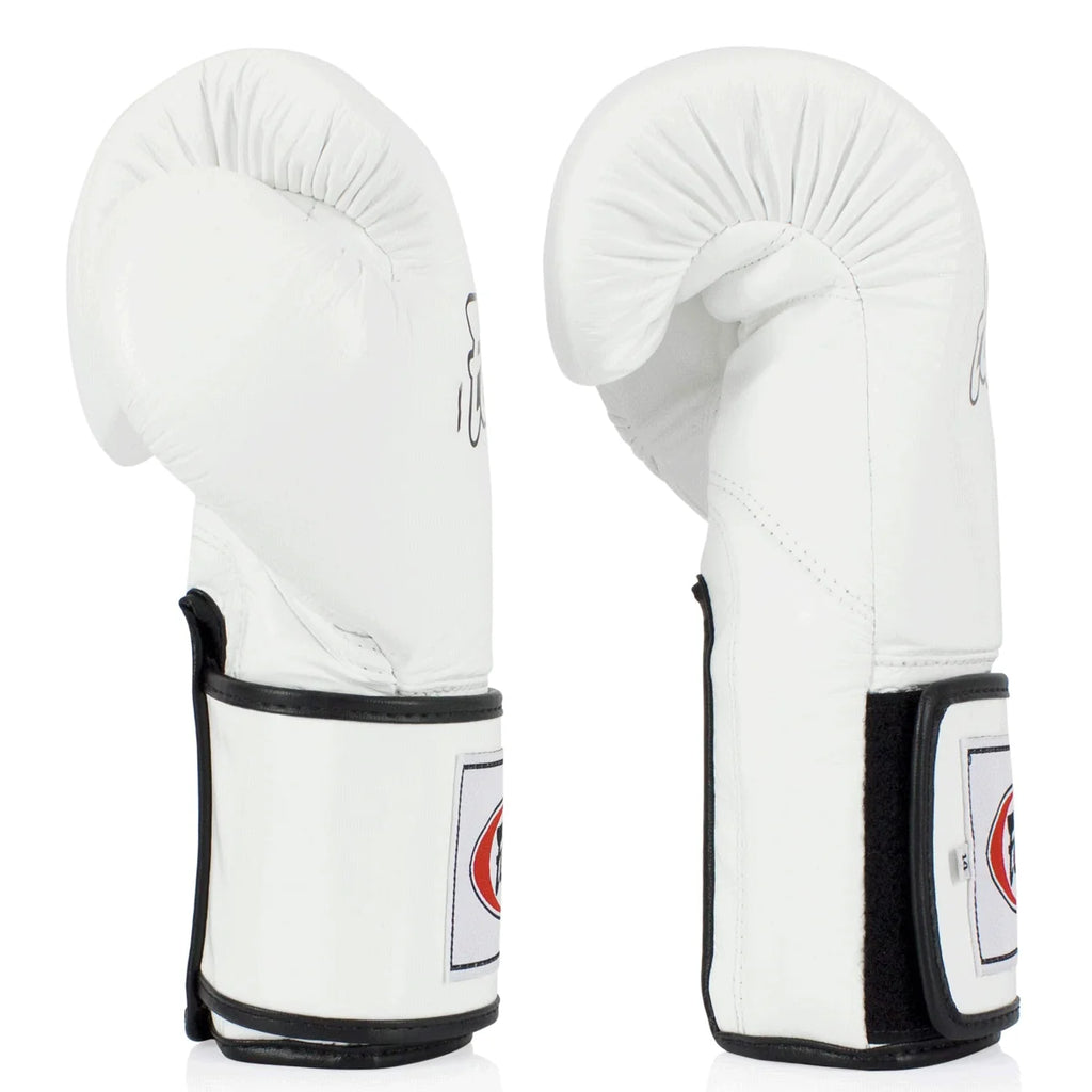 GUANTONI MUAY THAI FAIRTEX SUPER SPARRING BIANCO