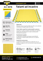 TATAMI AD INCASTRO 4 CM. – DIMENSIONE 1 x 1 M