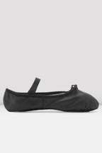 MEZZE PUNTE IN PELLE NERA ARISE BLOCH – BAMBINO – PIANTA C - DANZA