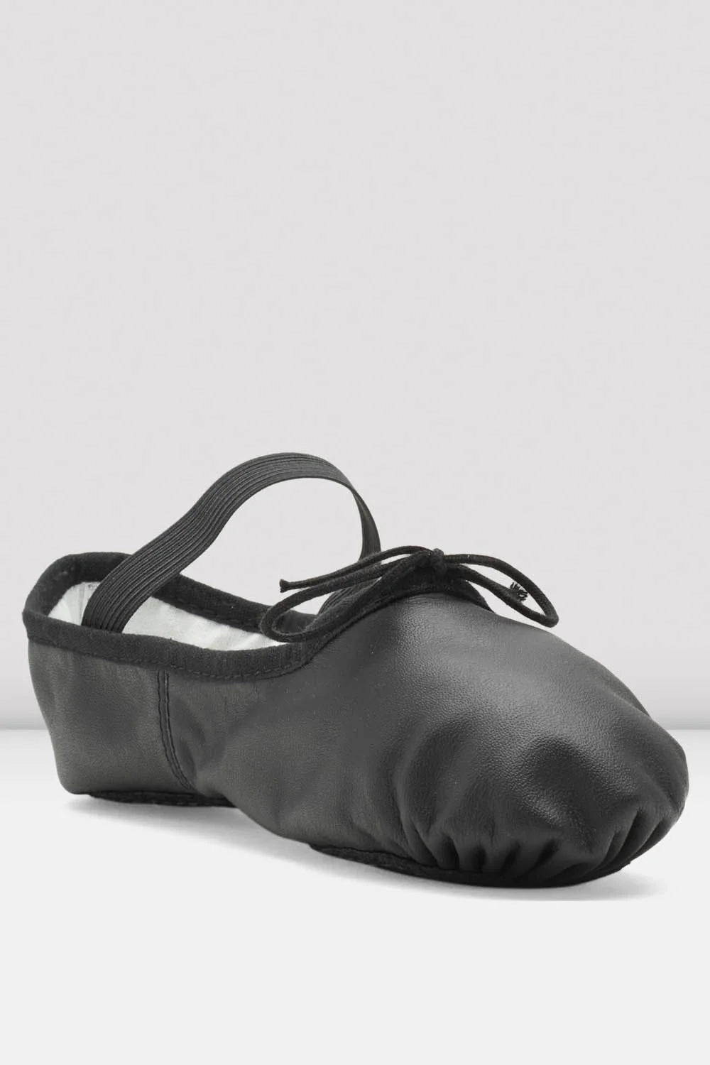 MEZZE PUNTE IN PELLE NERA ARISE BLOCH – BAMBINO – PIANTA C - DANZA