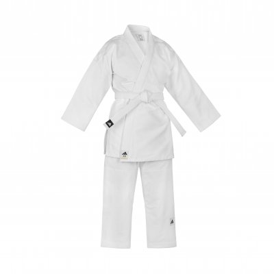 JUDOGI ADIDAS J500 BIANCO SENZA STRISCE