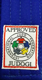 JUDOGI MIZUNO YUSHO OMOLOGATO WKF BLU - JUDO