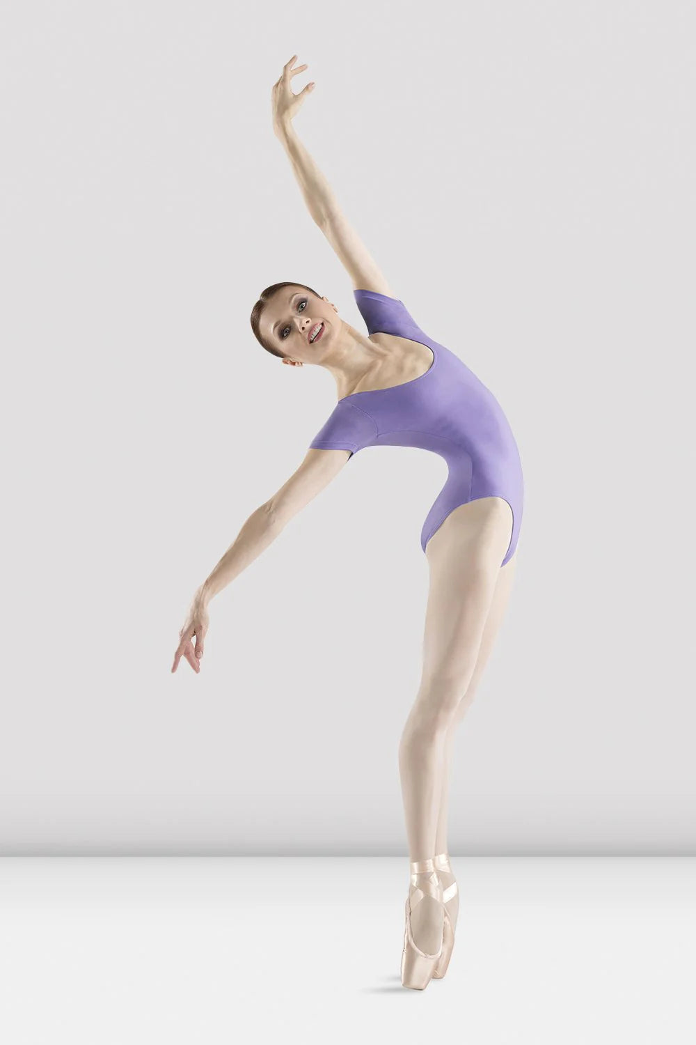 BODY DA DONNA A MANICA CORTA BLOCH MOD. CAVALIER