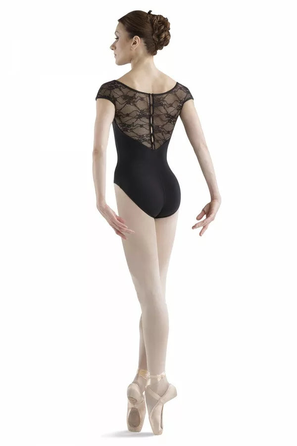 BODY DONNA CON ISERTI IN PIZZO BLOCH MOD. CHIWA - DANZA