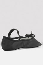 MEZZE PUNTE IN PELLE NERA ARISE BLOCH – BAMBINO – PIANTA C - DANZA