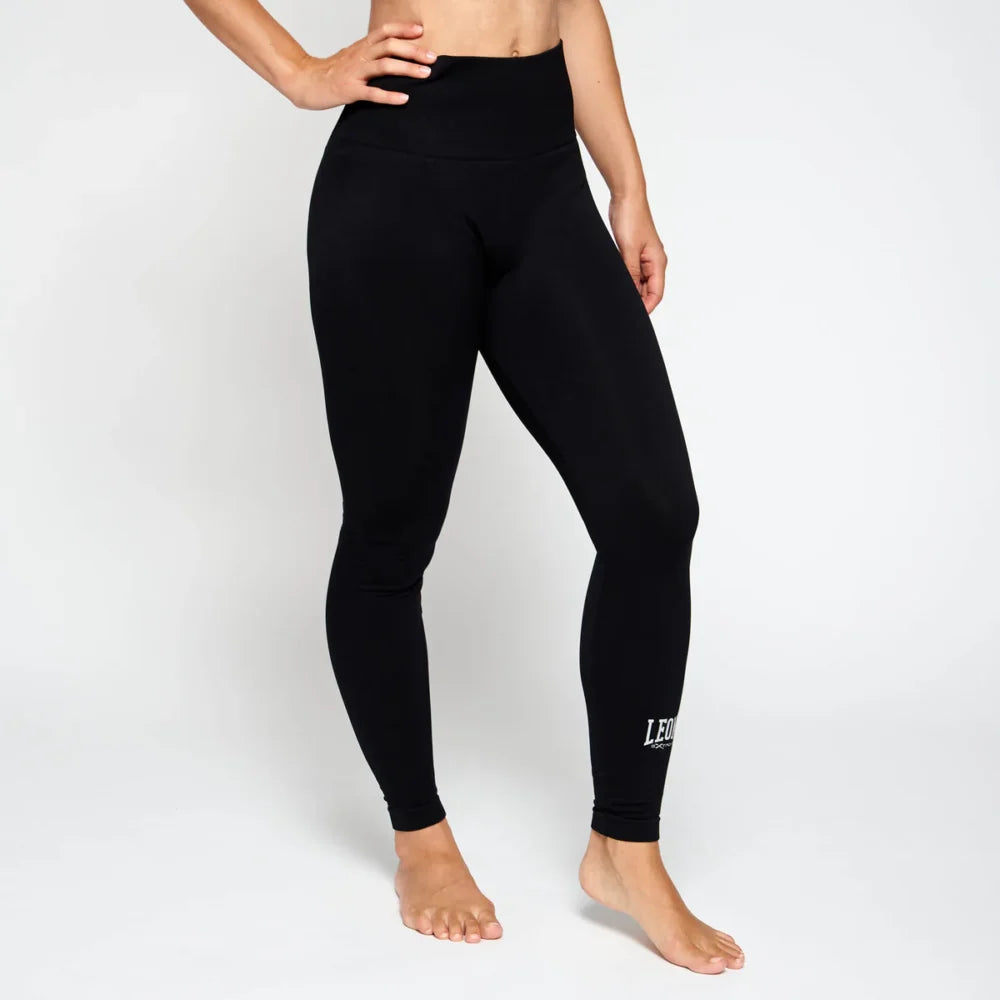 LEGGINGS DONNA LOGO LEONE