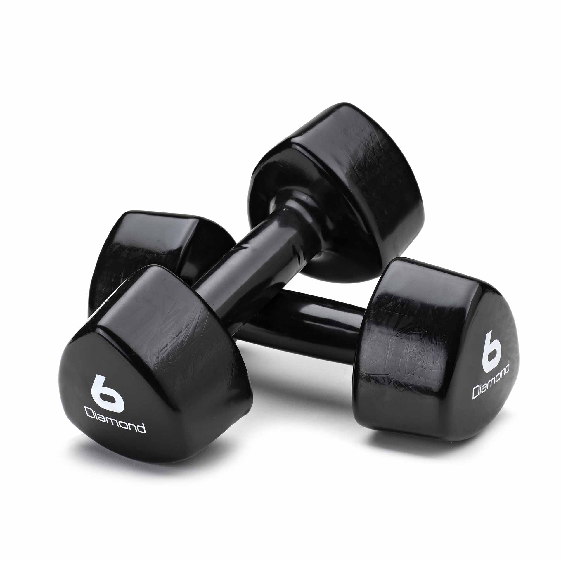 SET MANUBRI IN VINILE 1-10 KG DIAMOND