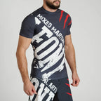 RASHGUARD A MANICA CORTA LEONE MOD. PRIMAL INSTINCT