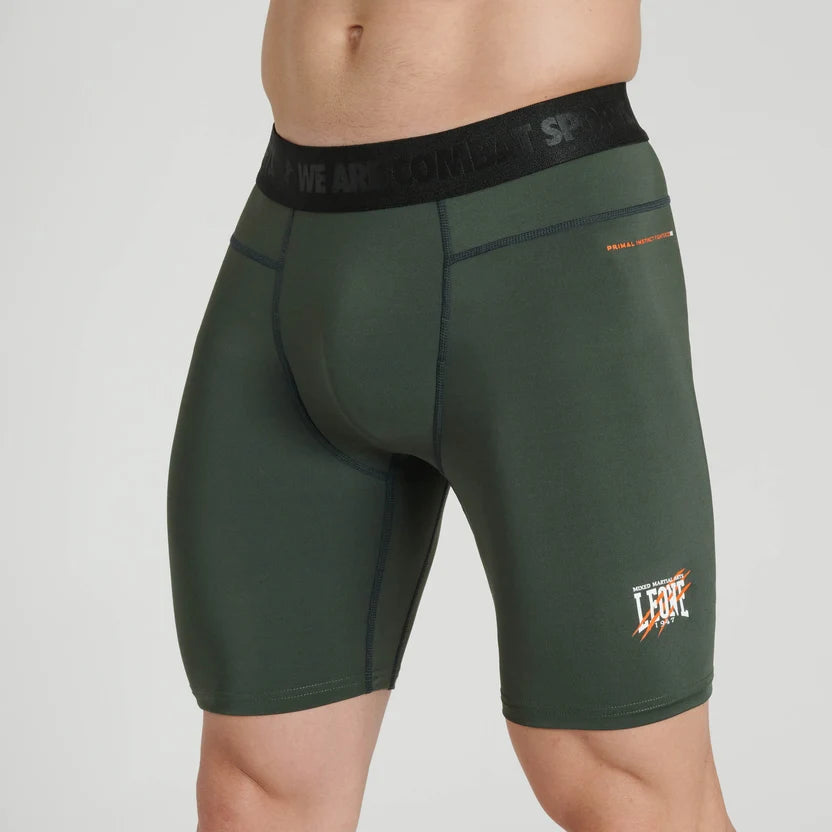 PRIMAL INSTINCT COMPRESSION SHORTS LEONE