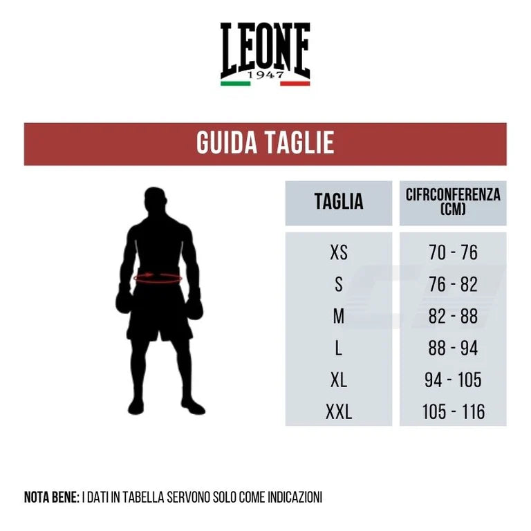 Tabella Taglie