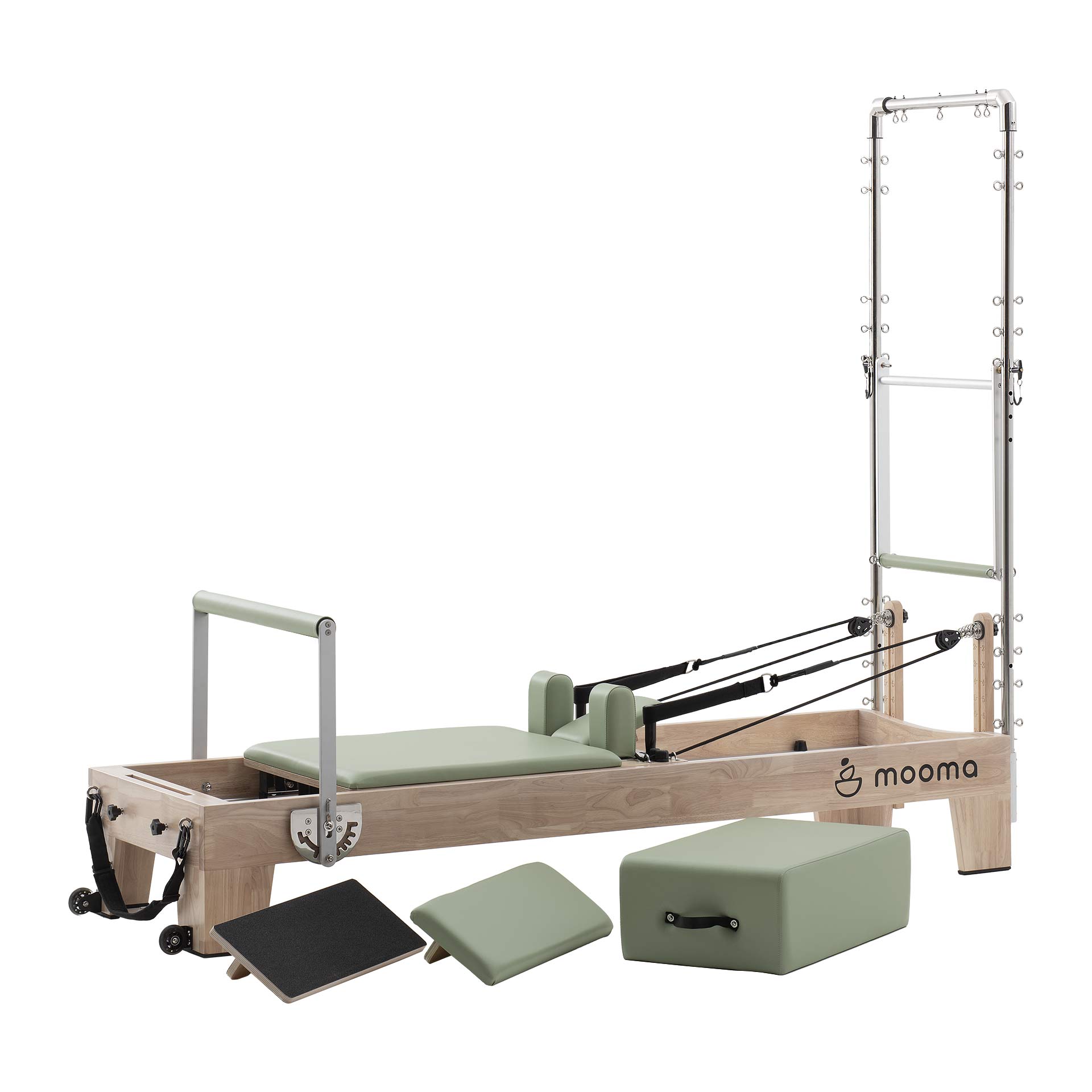 REFORMER IN LEGNO CON TORRE MOOMA