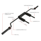 SAFETY SQUAT BAR 220 CM JK FITNESS