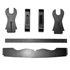 STAND IN LEGNO PER UN PEZZO ORIZZONTALE