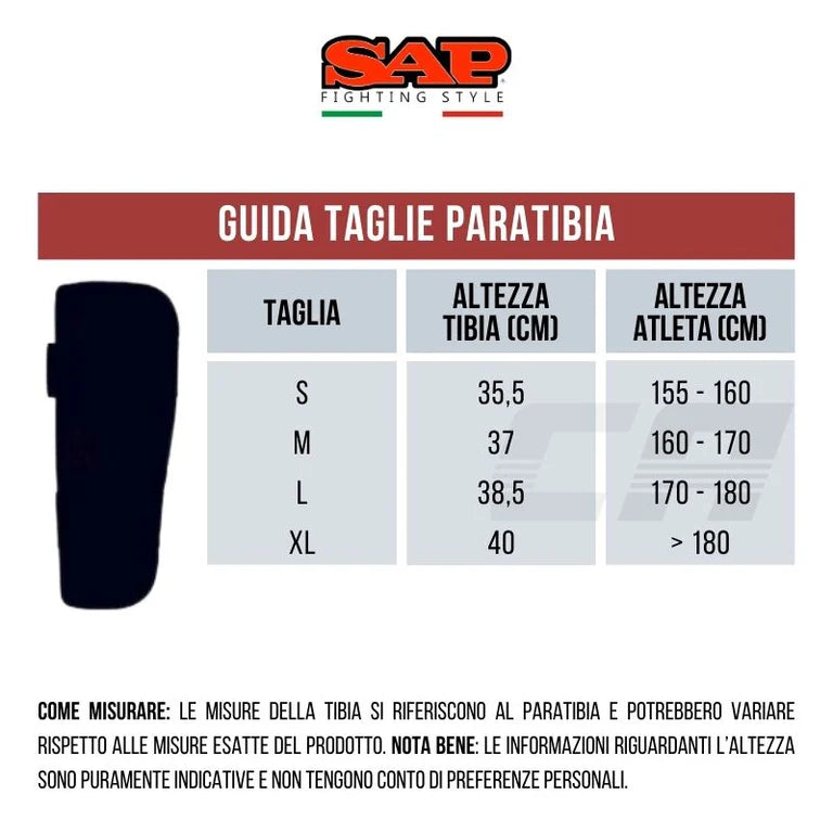 Tabella Taglie
