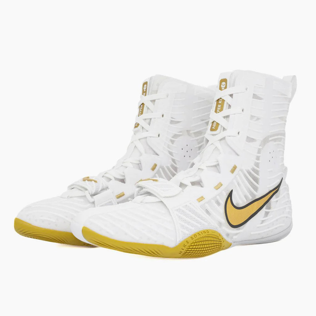 SCARPE DA BOXE NIKE HYPERKO 3 BIANCO-ORO