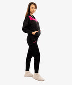 TUTA VISA FLUO TRIACETATO GIVOVA - NERO/FUXIA