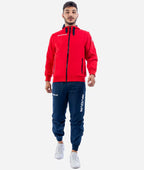 TUTA WINNER IN MICROFIBRA GIVOVA - ROSSO/BLU