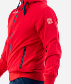 TUTA WINNER IN MICROFIBRA GIVOVA - ROSSO/BLU