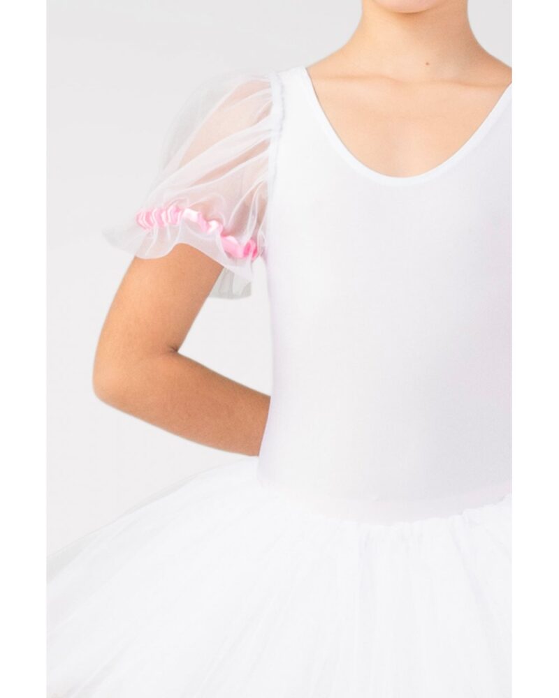 TUTU' CORTO CON MANICHE A PALLONCINO DA DONNA HARMONY - DANZA