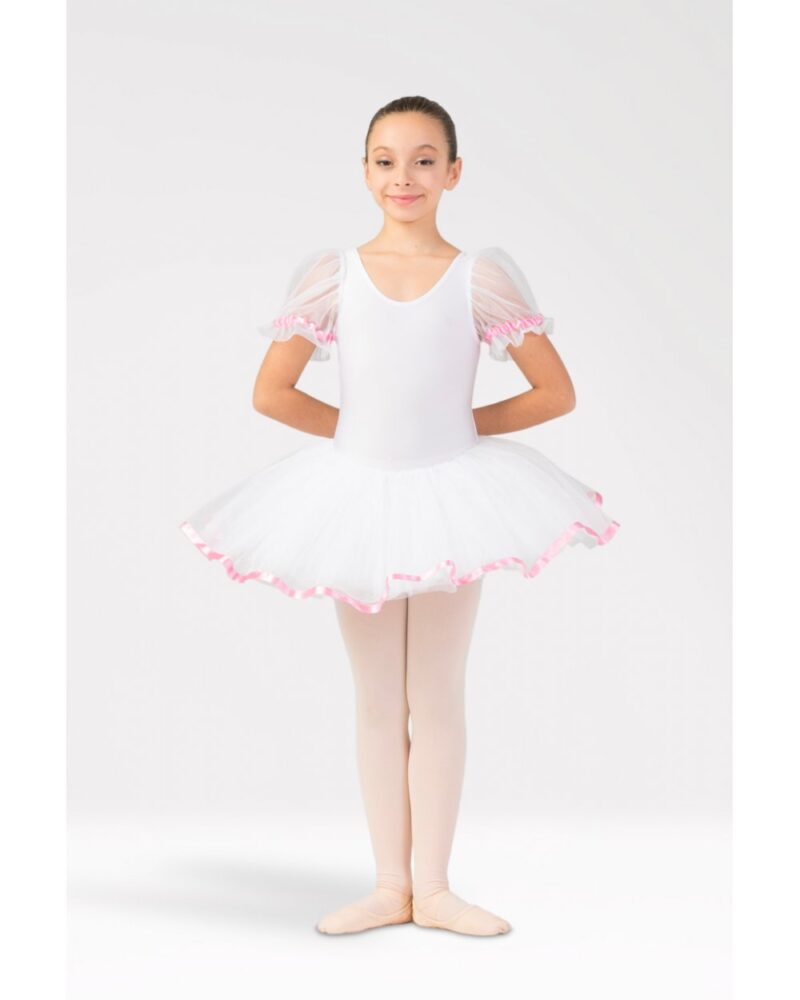 TUTU' CORTO CON MANICHE A PALLONCINO DA DONNA HARMONY - DANZA