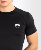 RASHGUARD VENUM CONTENDER A MANICA CORTA NERO/BIANCO