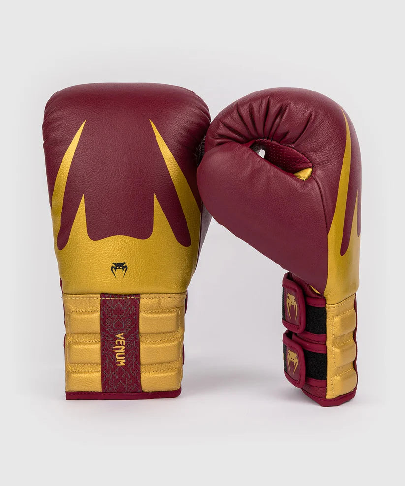 VENUM REVERSO GUANTONE DA BOXE - ROSSO CILIEGIA/ ORO