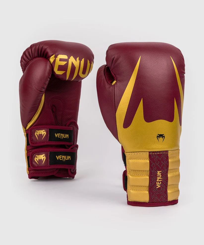 VENUM REVERSO GUANTONE DA BOXE - ROSSO CILIEGIA/ ORO