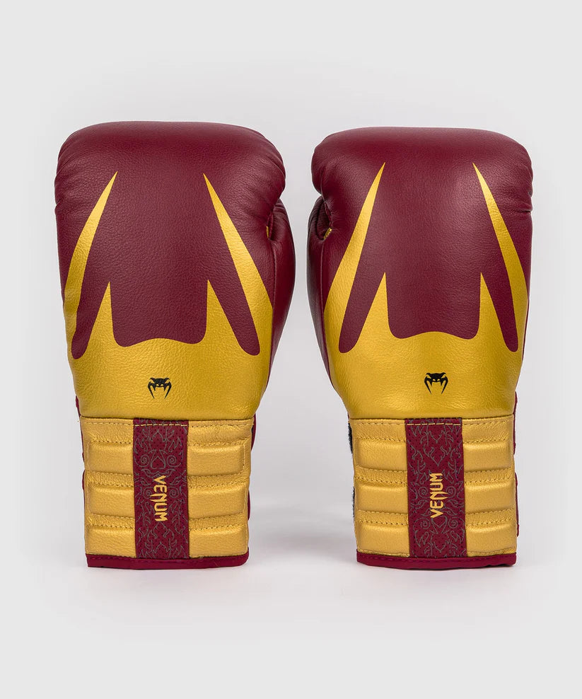 VENUM REVERSO GUANTONE DA BOXE - ROSSO CILIEGIA/ ORO