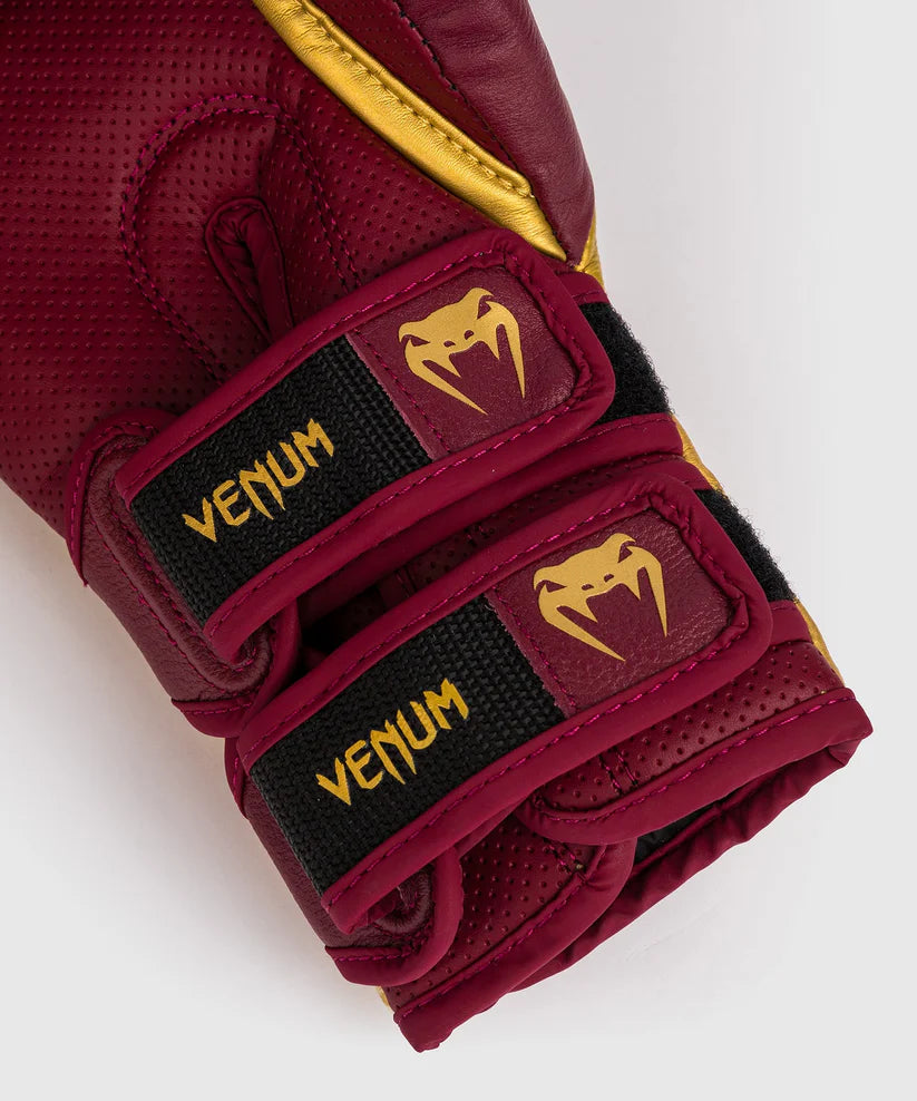 VENUM REVERSO GUANTONE DA BOXE - ROSSO CILIEGIA/ ORO