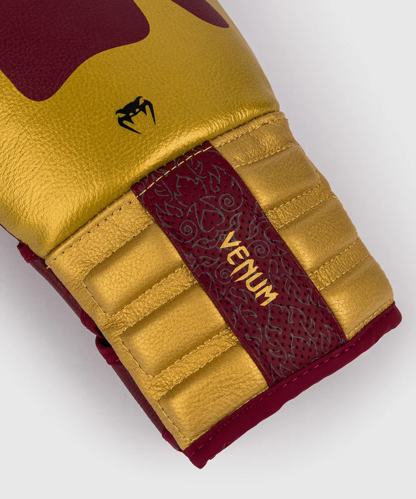 VENUM REVERSO GUANTONE DA BOXE - ROSSO CILIEGIA/ ORO