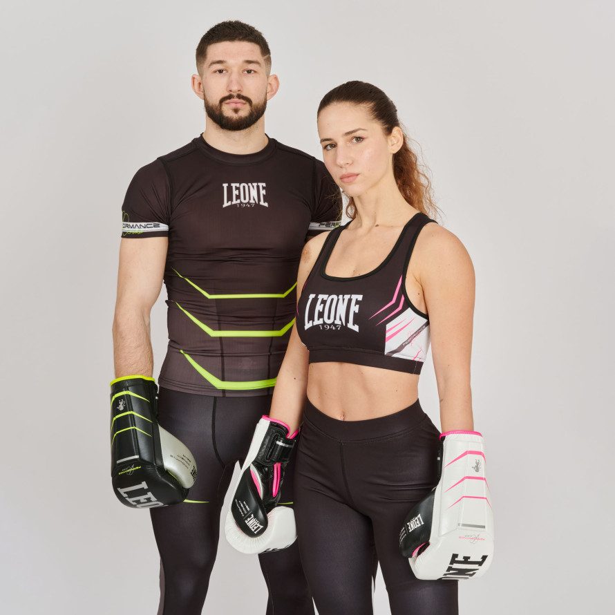 RASHGUARD REVO FLUO LEONE