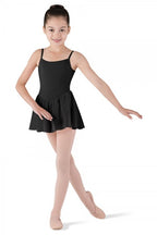 BODY DA BAMBINA A BRETELLINE CON GONNELLINO APPLICATO BLOCH MOD. BLOSSOM - DANZA