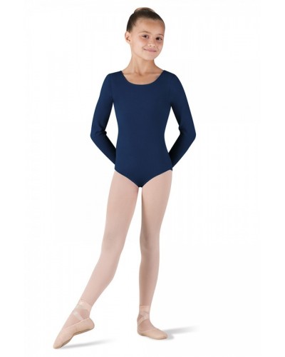 BODY DA BAMBINA A MANICA LUNGA BLOCH MOD. PETIT - DANZA