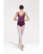 BODY CANOTTA CON INCROCI IN VELLUTO HARMONY - DANZA