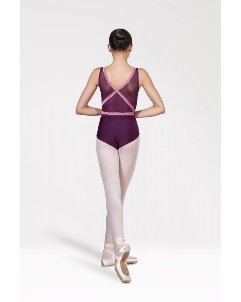 BODY CANOTTA CON INCROCI IN VELLUTO HARMONY - DANZA