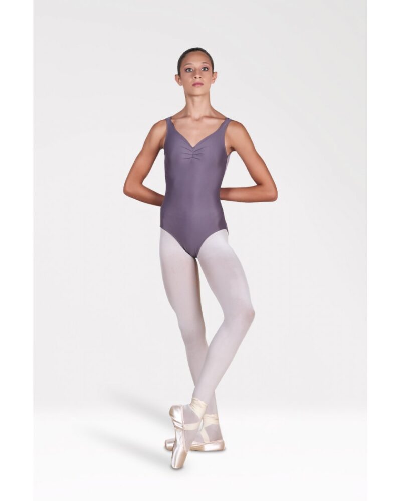 BODY CANOTTA CON INCROCI IN VELLUTO HARMONY - DANZA