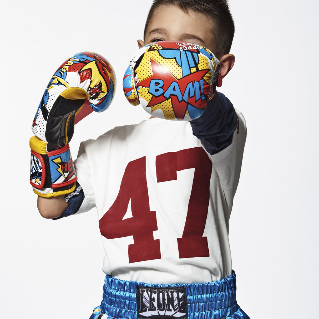 GUANTI BOXE JR HERO LEONE