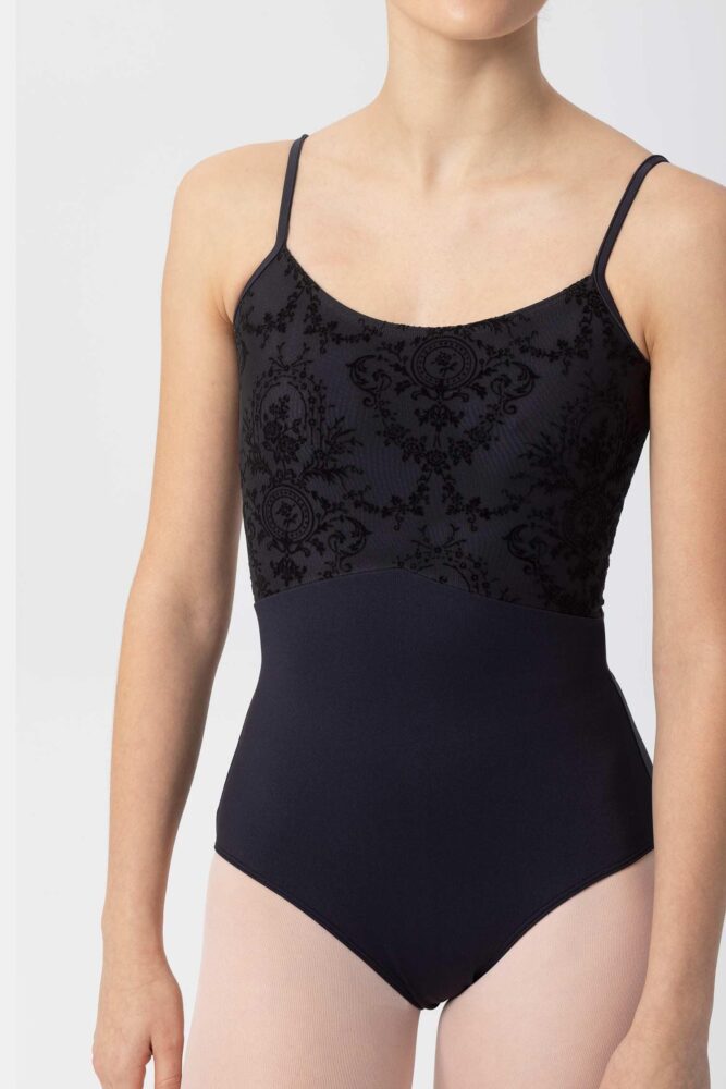 BODY DA DONNA A BRETELLINE CON INSERTI INTERMEZZO - MOD. MANILA - DANZA