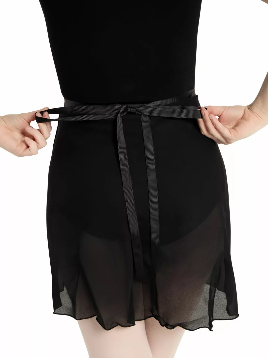 GONNA A PORTAFOGLIO IN GEORGETTE CAPEZIO MOD.WRAP SKIRT