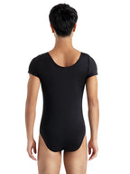 BODY UOMO MANICHE CORTE CON SCOLLO ROTONDO CAPEZIO MOD. SHORT SLEEVE LEOTARD - DANZA