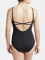 BODY DONNA SCOLLO A V SPALLINE REGOLABILI CAPEZIO MOD. CRISSCROSS CAMI LEO - DANZA