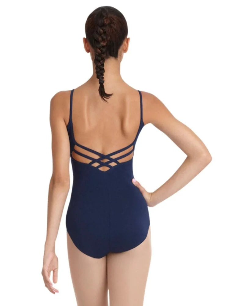 BODY CANOTTA DONNA CON SCOLLO A V CAPEZIO MOD. V-NECK CAMI LEOTARD - DANZA