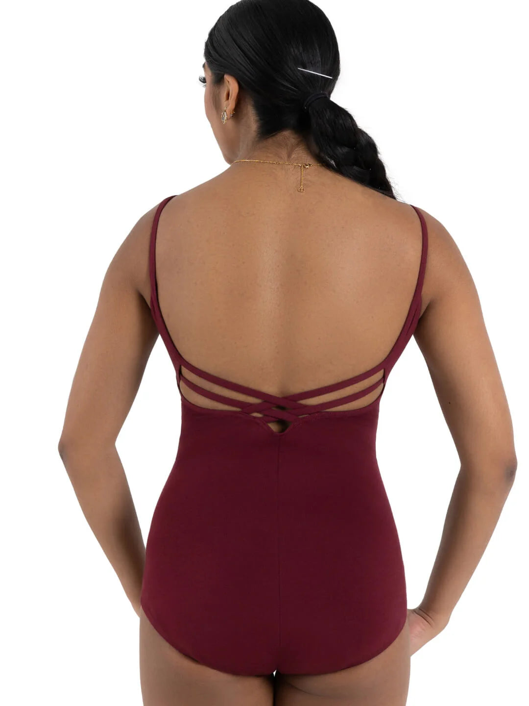 BODY CANOTTA DONNA CON SCOLLO A V CAPEZIO MOD. V-NECK CAMI LEOTARD - DANZA