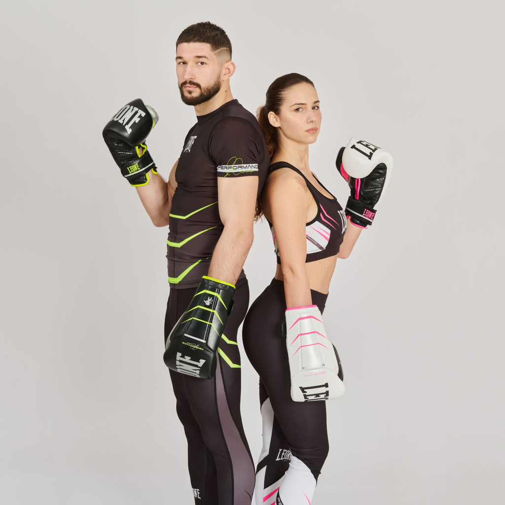 GUANTI DA BOXE REVO FLUO LEONE
