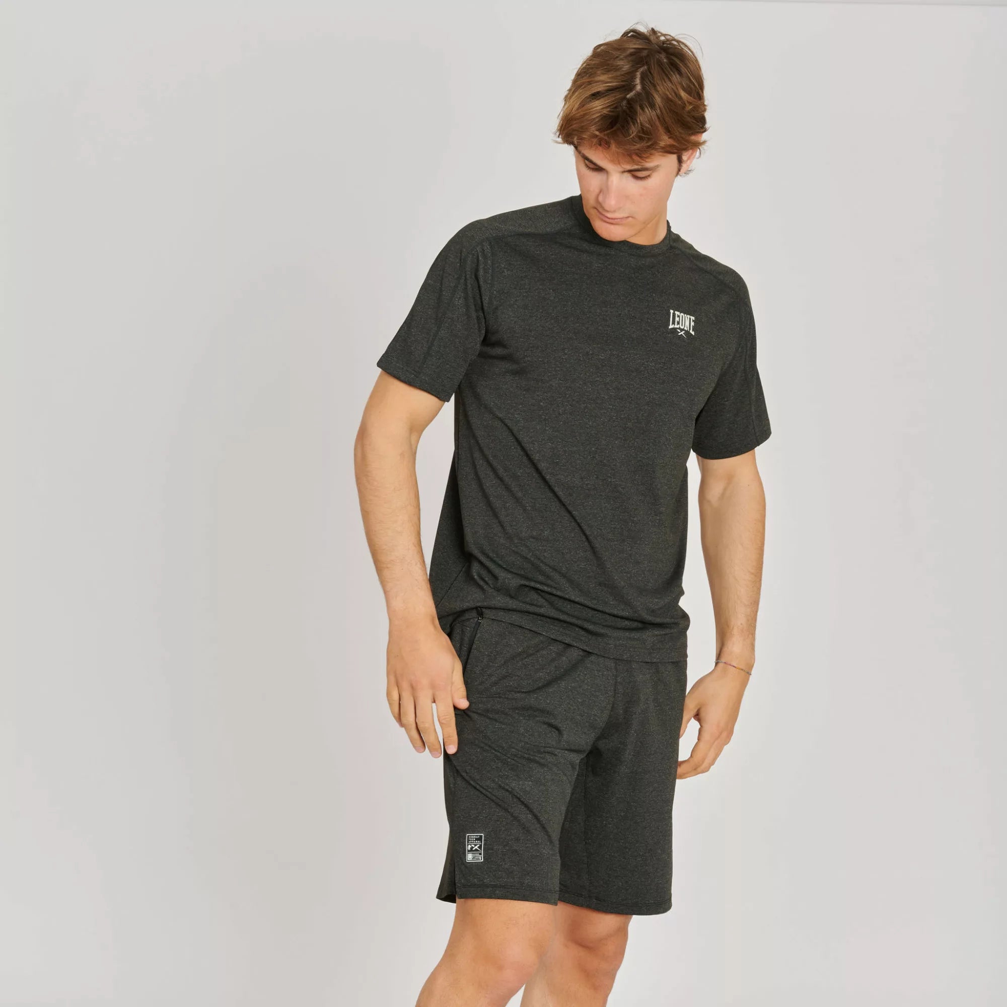 T-SHIRT MELANGE LEONE